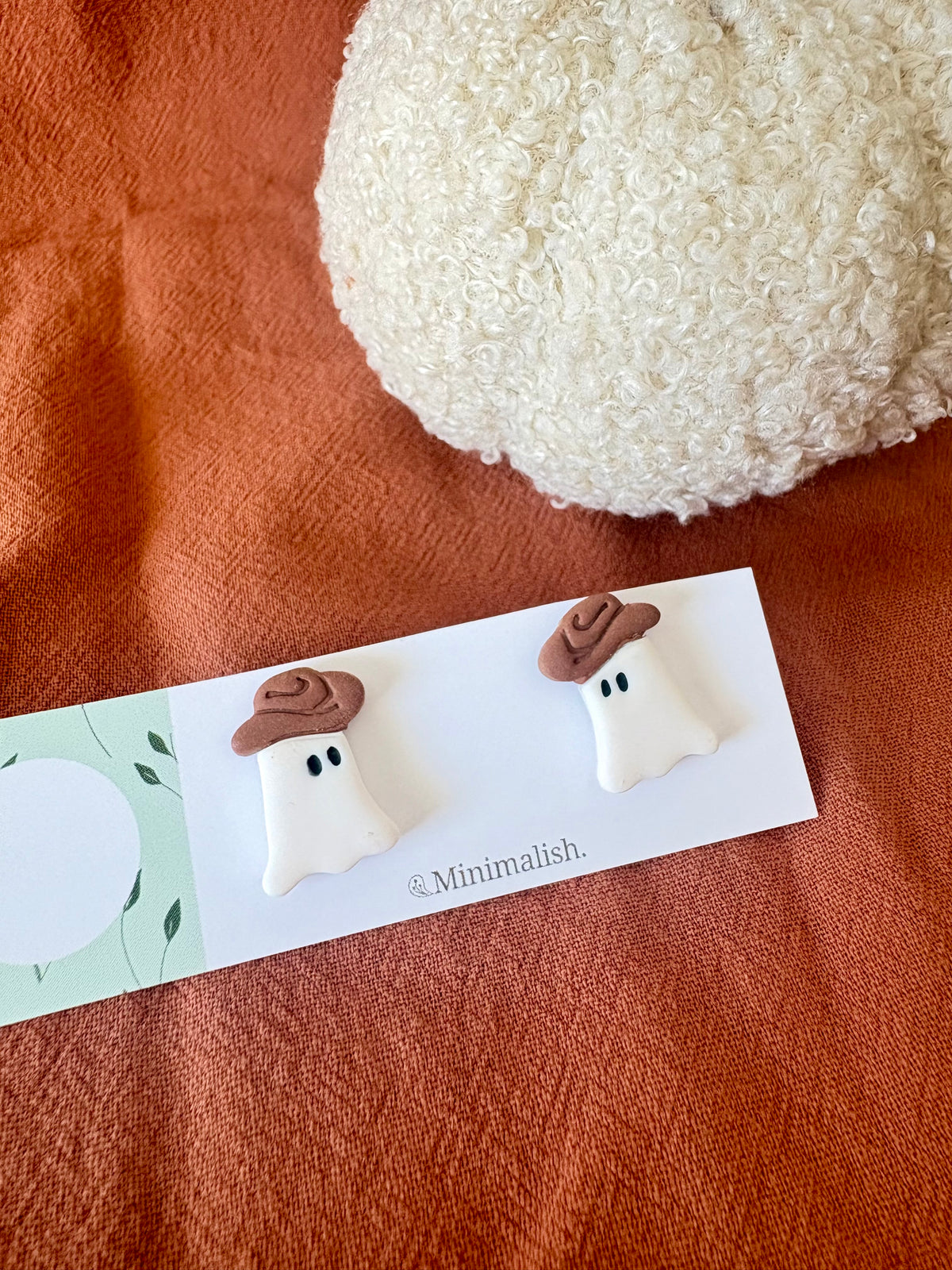Cowboy ghost studs