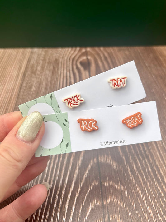 Trick or Treat studs