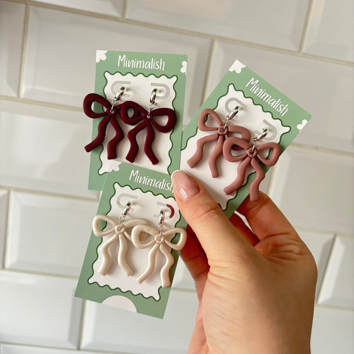 Bow half hoops