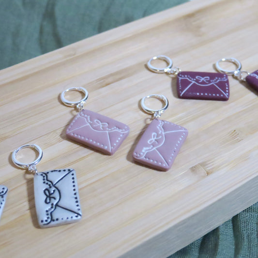 Love letter small hoop