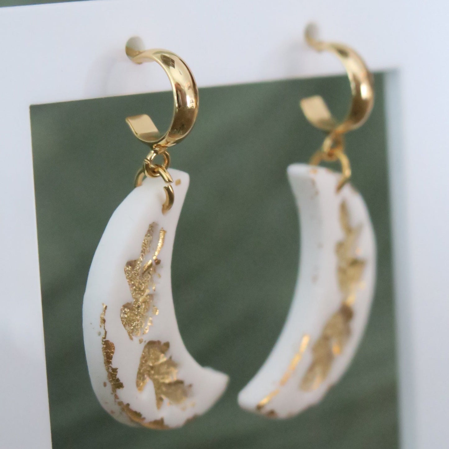 Luna half hoops