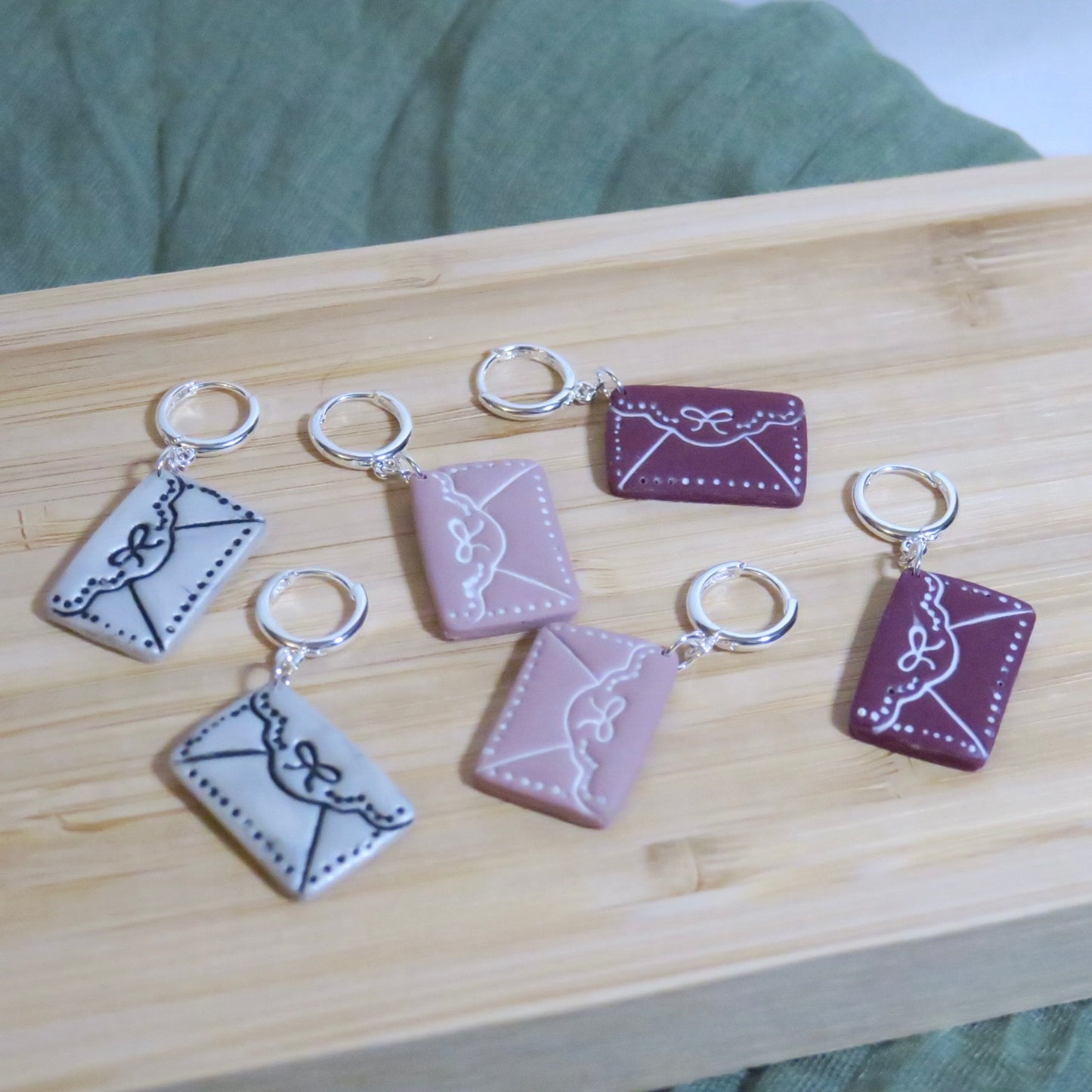 Love letter small hoop